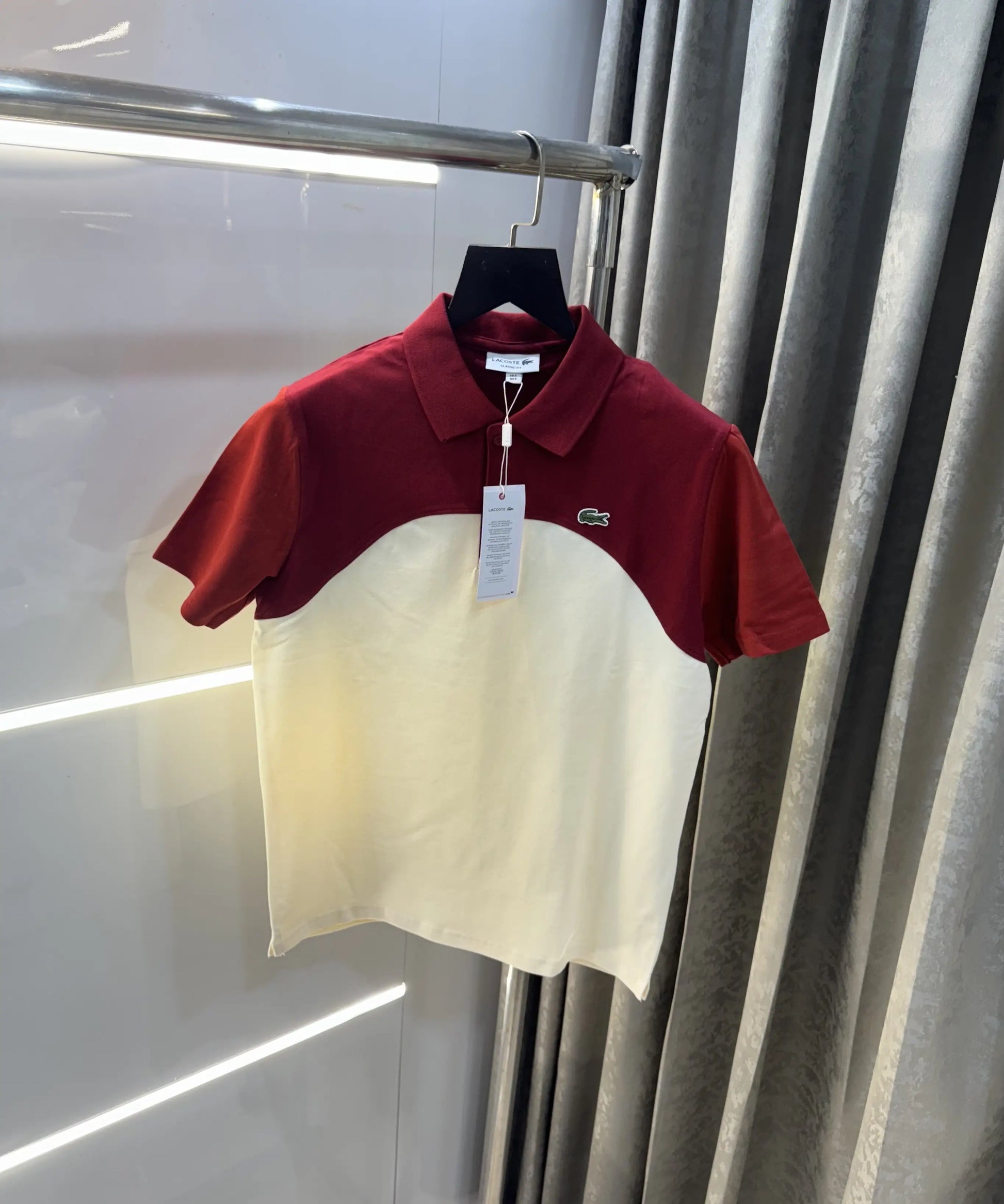 Lacost e Cream Premium Polo T-Shirt