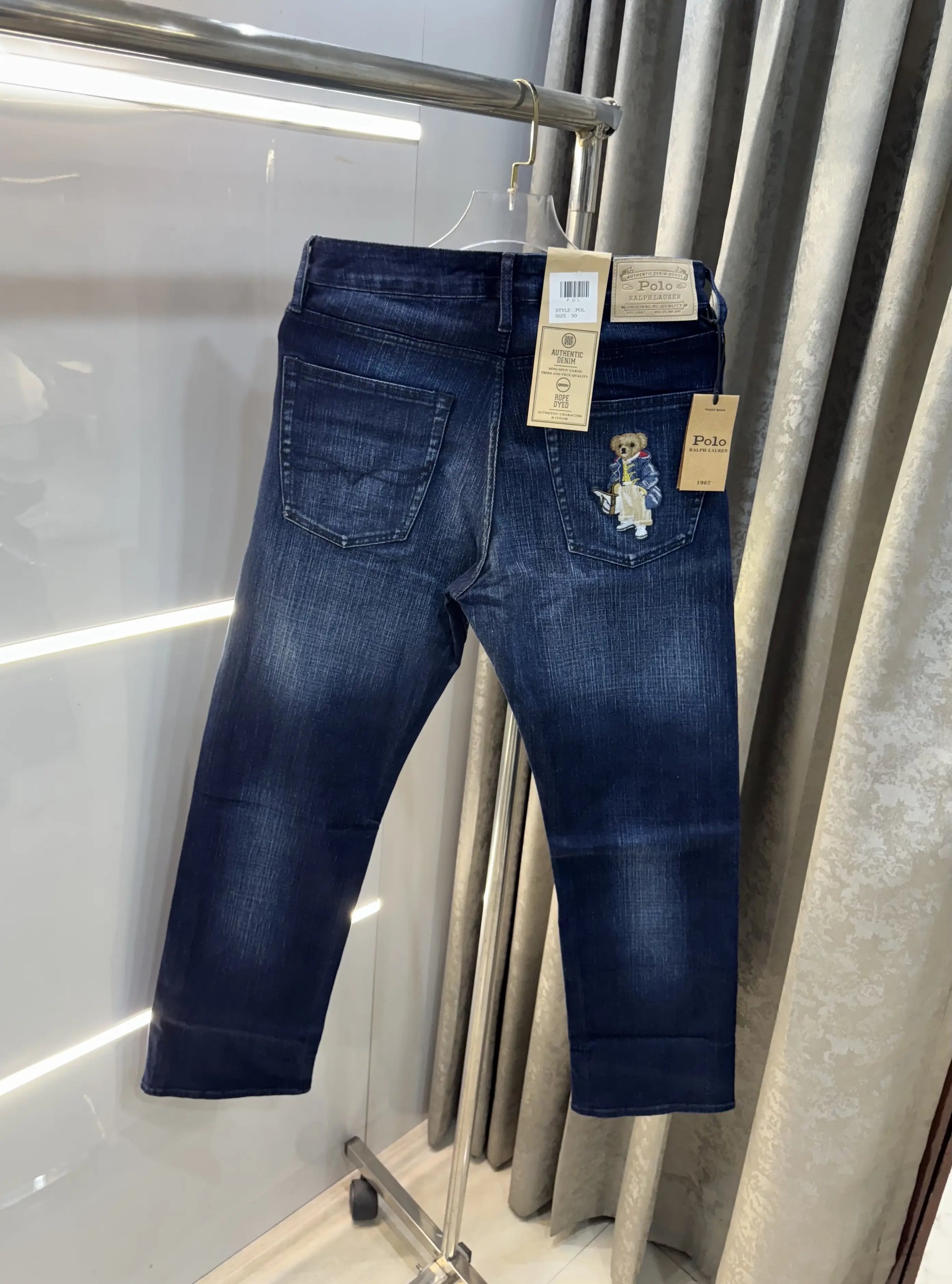 Ralph  Lauren Blue Teddy Edtion Imported Denim