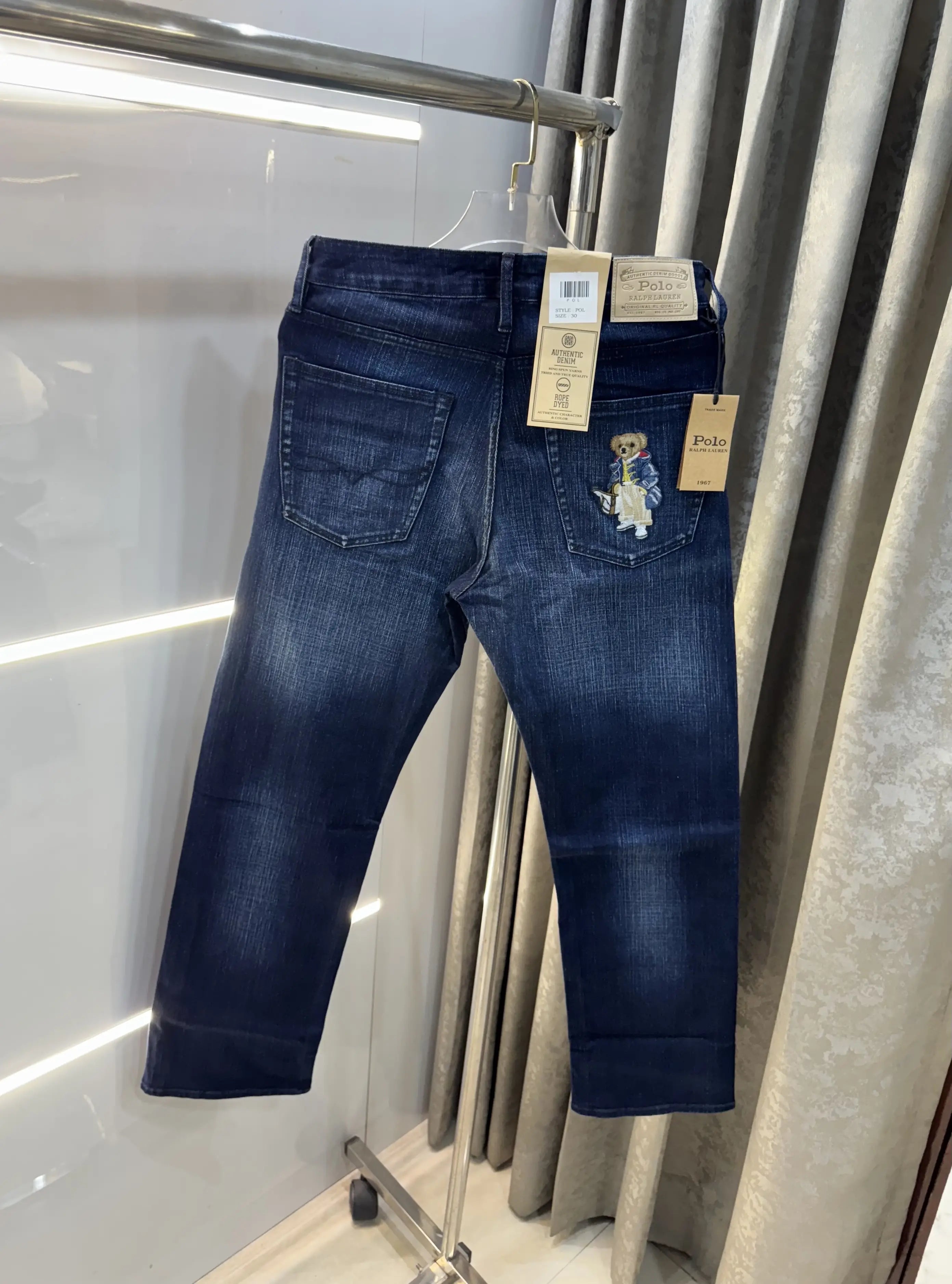 Ralph  Lauren Blue Teddy Edtion Imported Denim