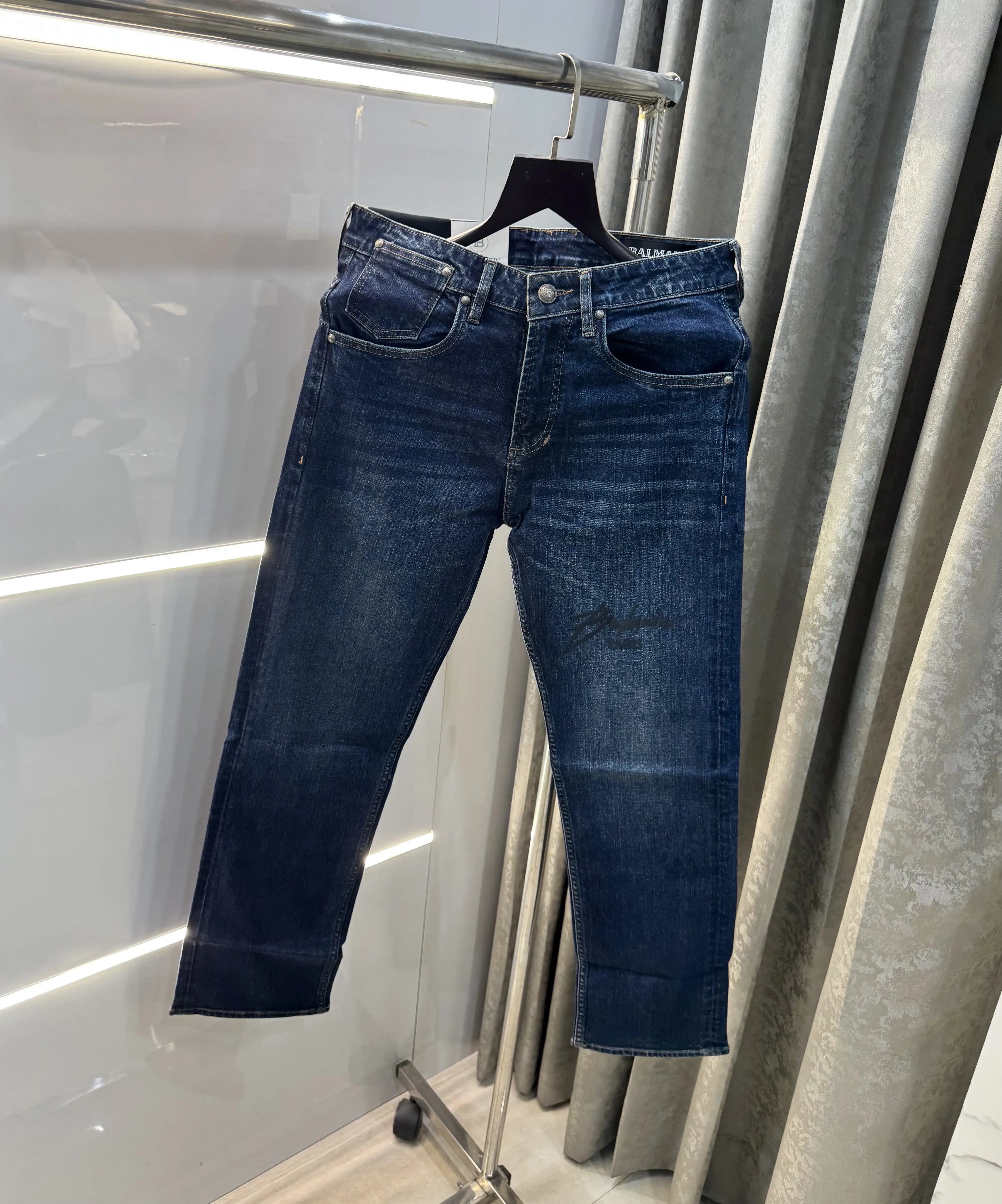 Balmai n Paris Greenish Pocket Imported Premium Denim