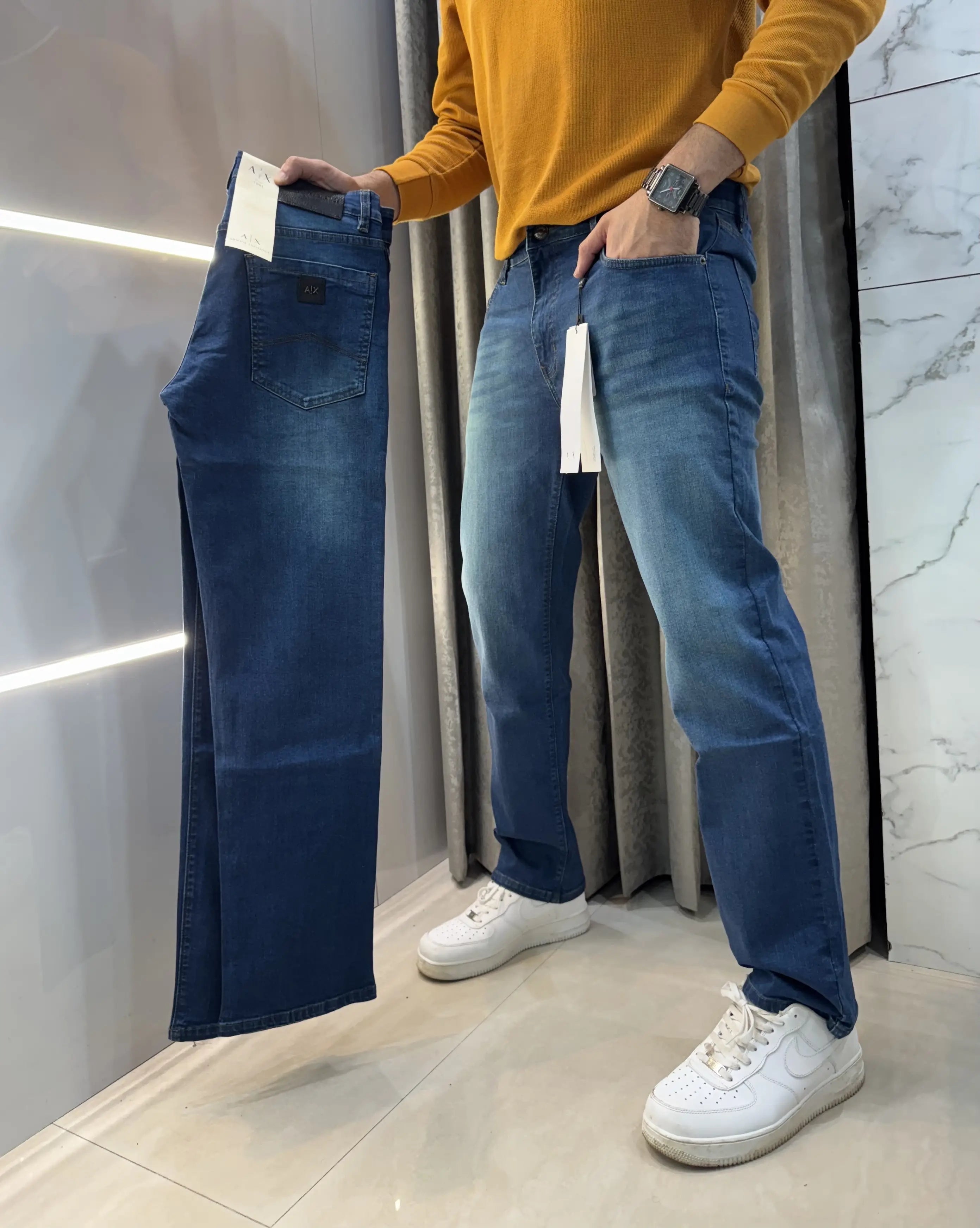 Arman i Ex.change Greenish Imported Classic Denim
