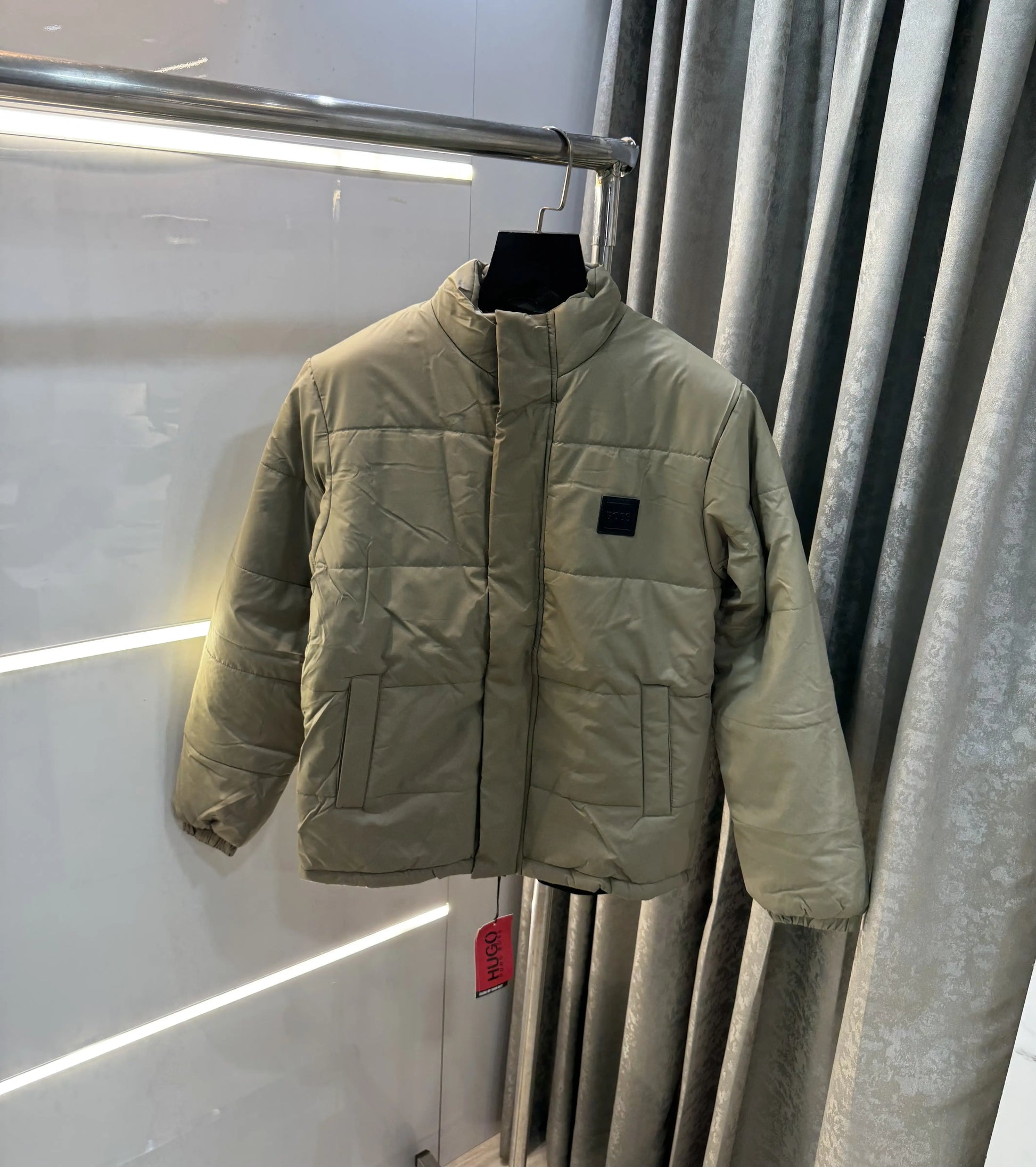 Hugo  Bo$s Olive Premium Puffer Jacket