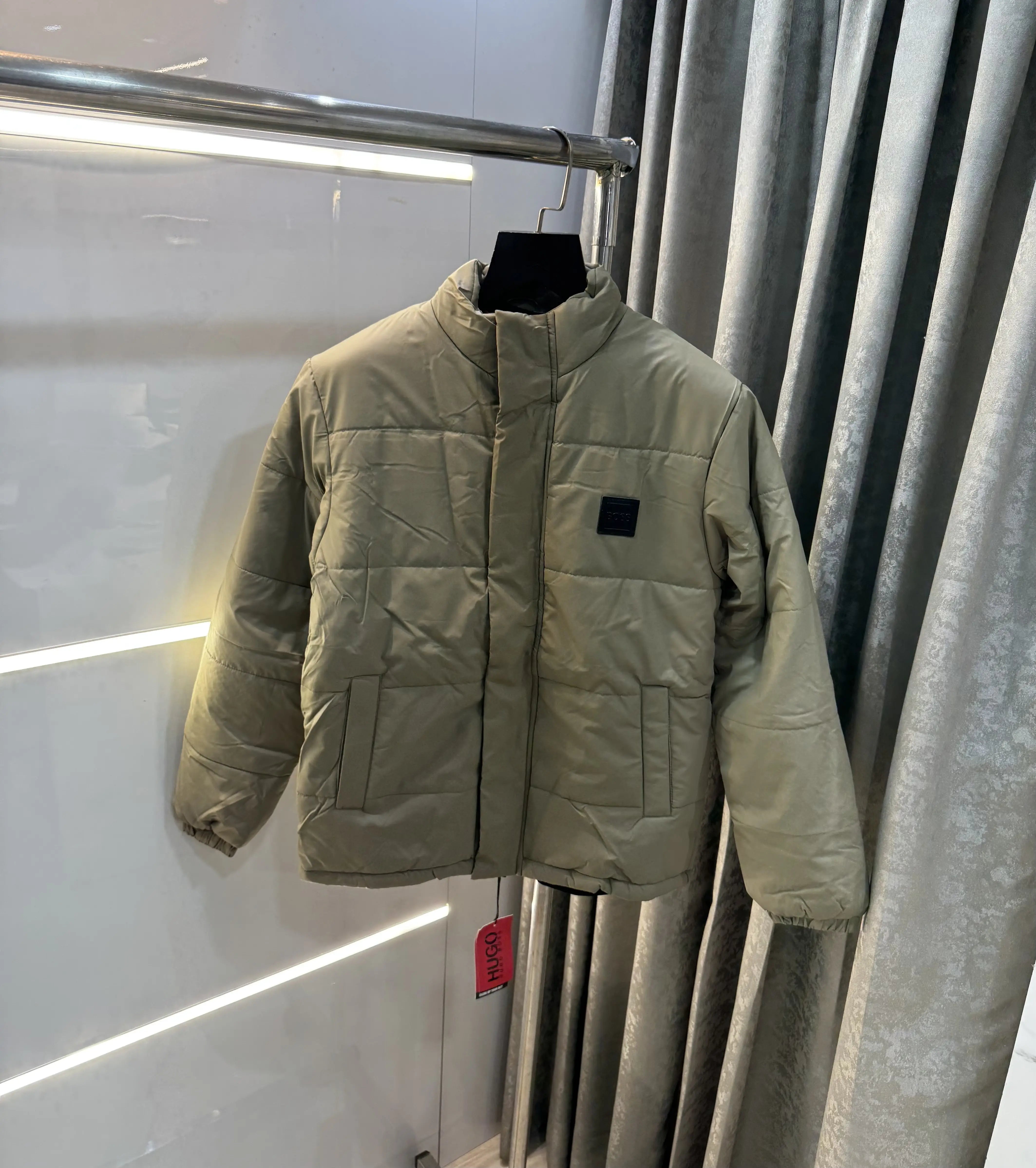 Hugo  Bo$s Olive Premium Puffer Jacket