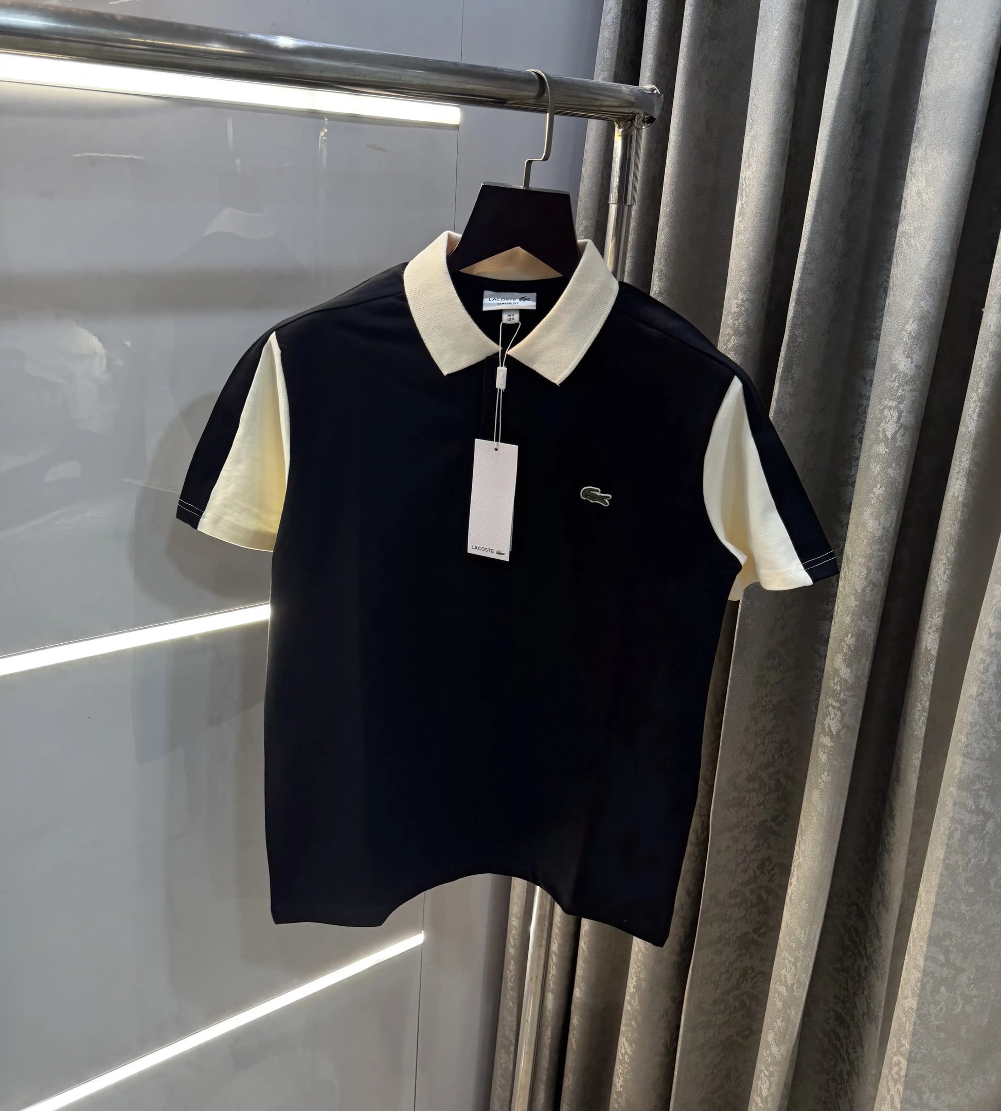 Lacost e Black Premium Polo T-Shirt
