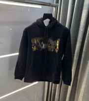 Arman i Exchange Black Logo Print Imported Hoodie