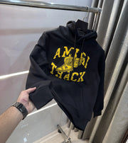 Amir i Black Logo Work Imported Hoodie