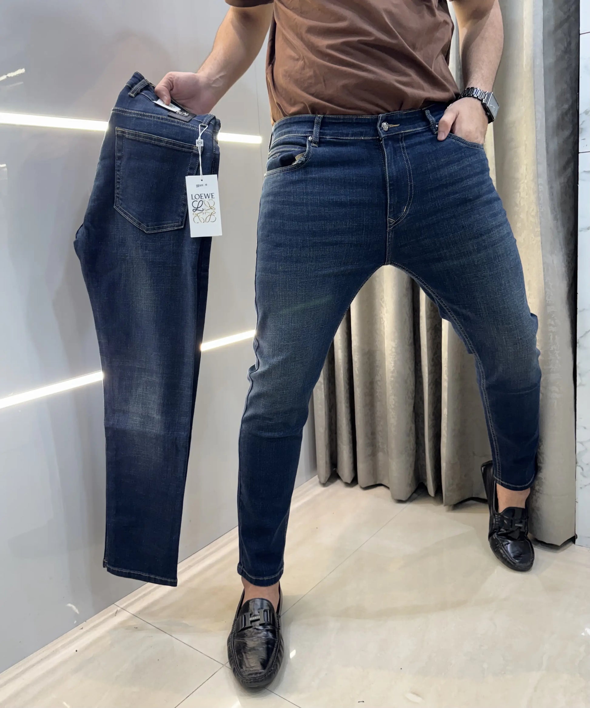 Loewe Dark Greenish Limited Edtion Imported Denim