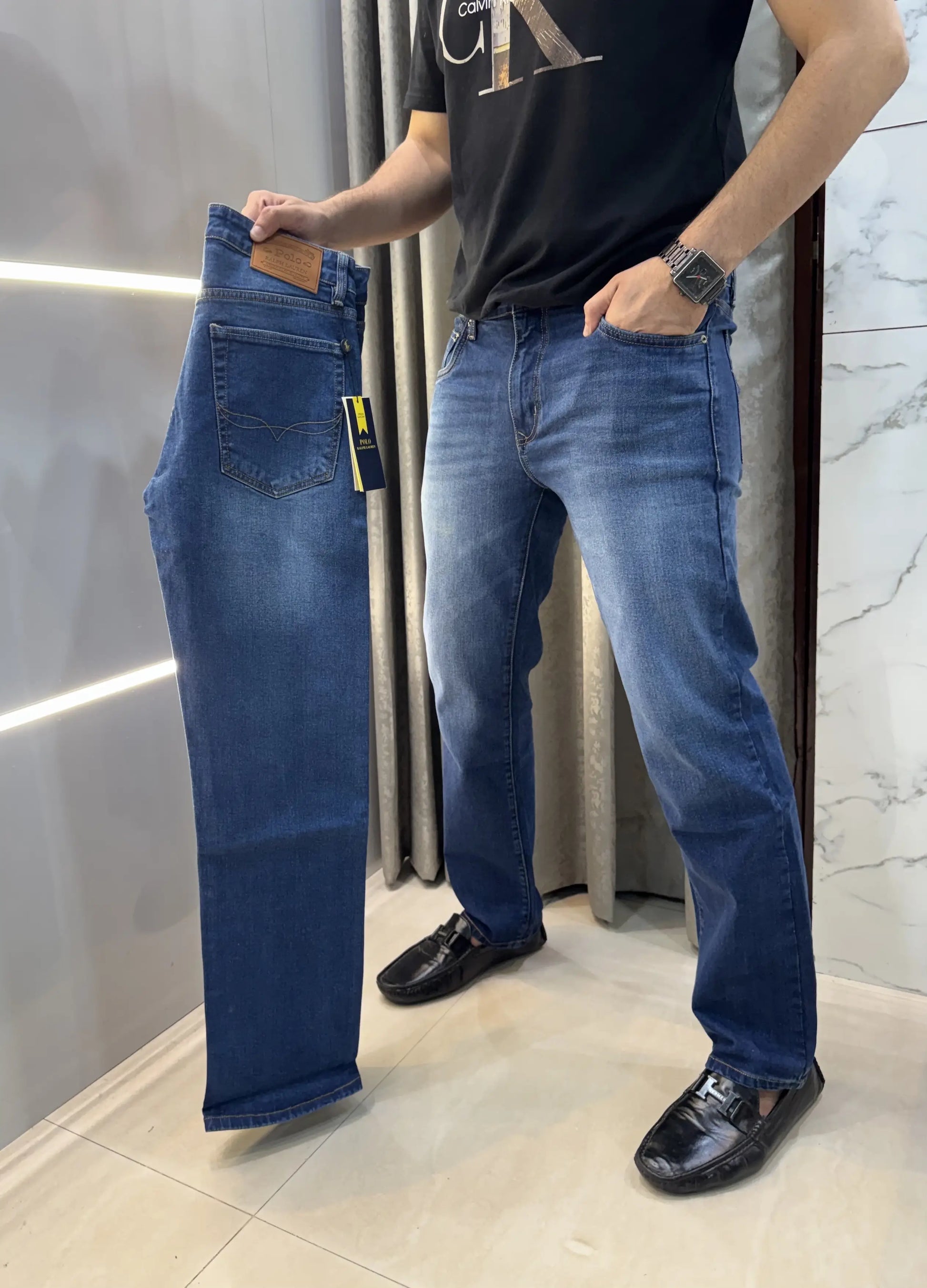 Ralp.h  Laure.n Blue Limited Edtion Imported Denim