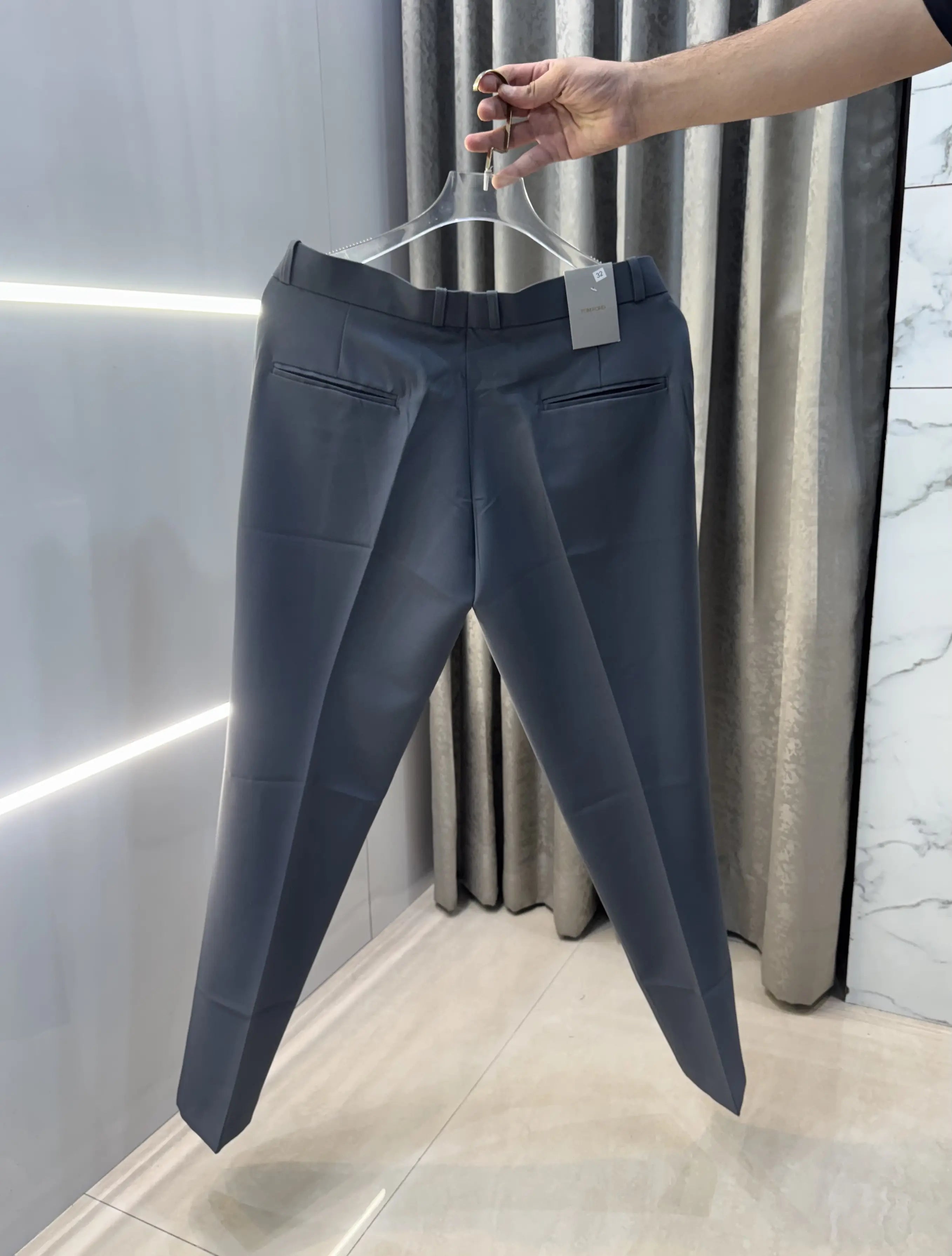 Tomford Dark Grey Premium Imported Trouser