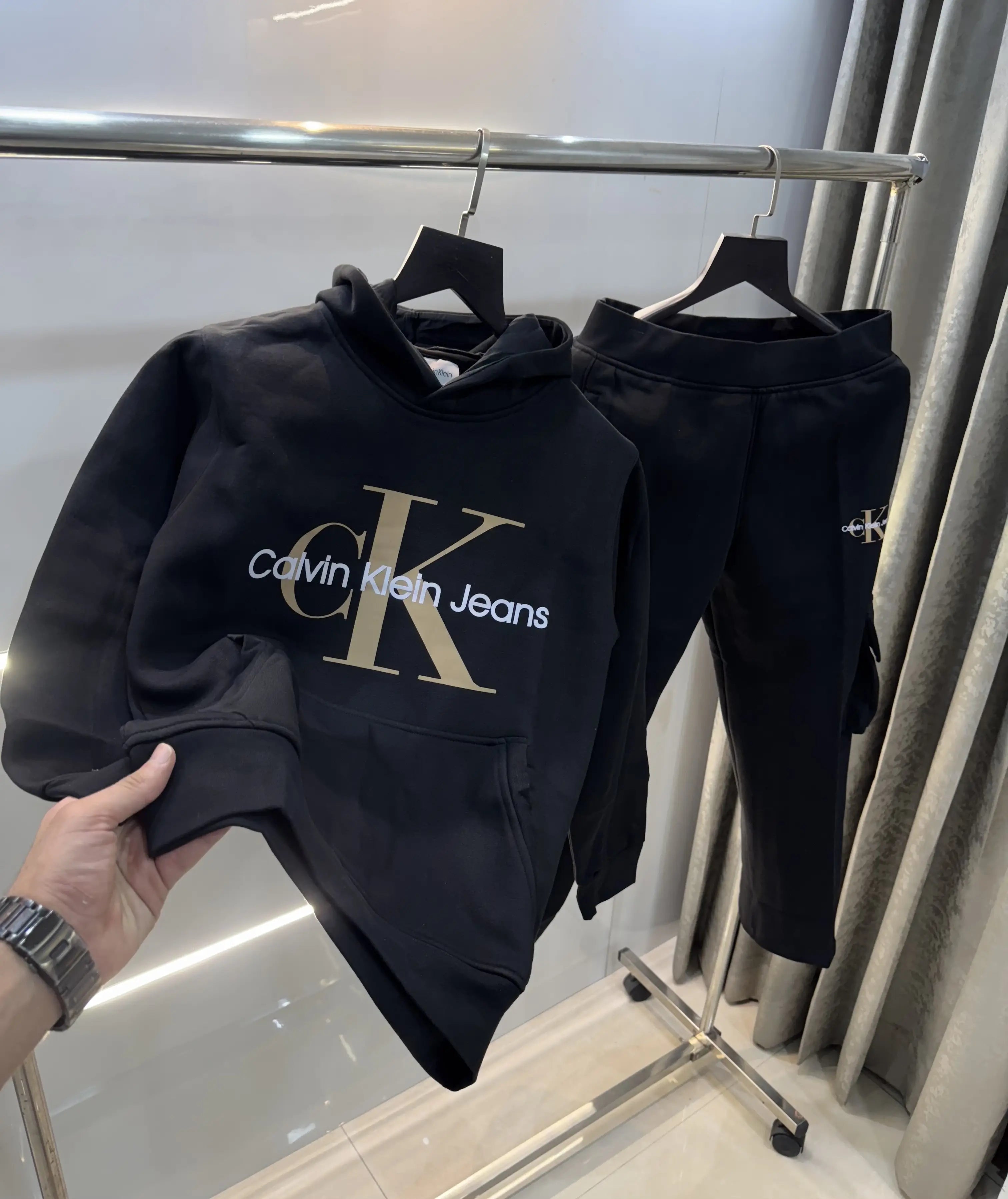 Calvin  Klein Black Premium Classic Tracksuit