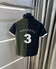 Hacket Olive Logo Work Premium Polo T-Shirt