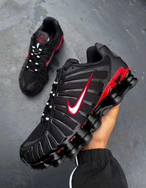 Nike Shox Dracula TL BLACK UNIVERSITY RED