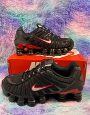Nike Shox Dracula TL BLACK UNIVERSITY RED