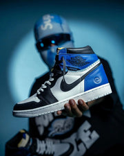 Nike Air Jordan 1 High Fragment X Union LA OG WHITE BLUE (SEMI UA)