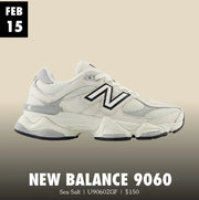 New Balance 9060 SEA SALT RAINCLOUD BLACK
