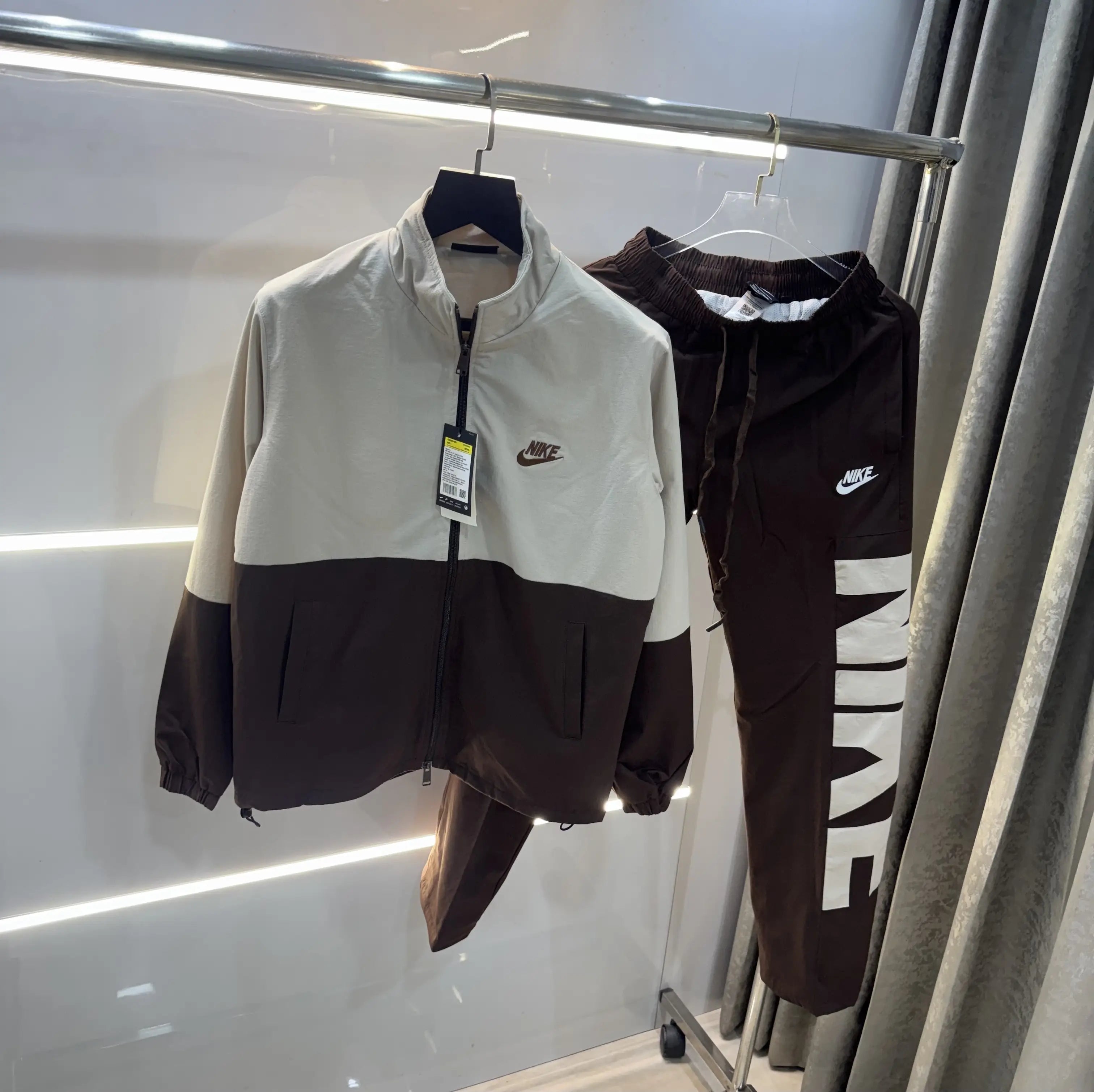 Nike Brown Logo Work Premium Tracksuit
