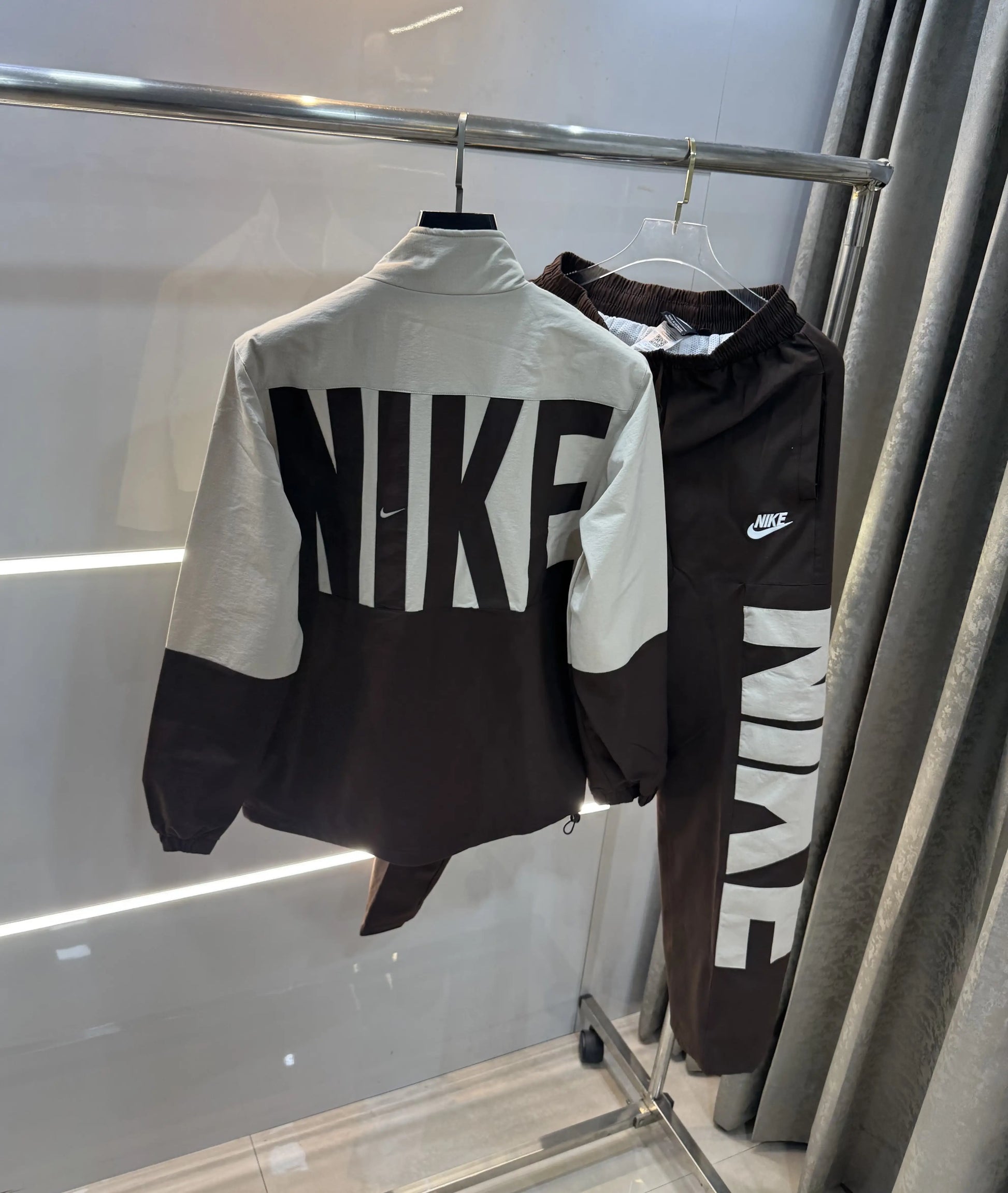 Nike Brown Logo Work Premium Tracksuit