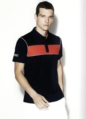 Lacost e Black Embroidery Logo Premium Polo T-Shirt