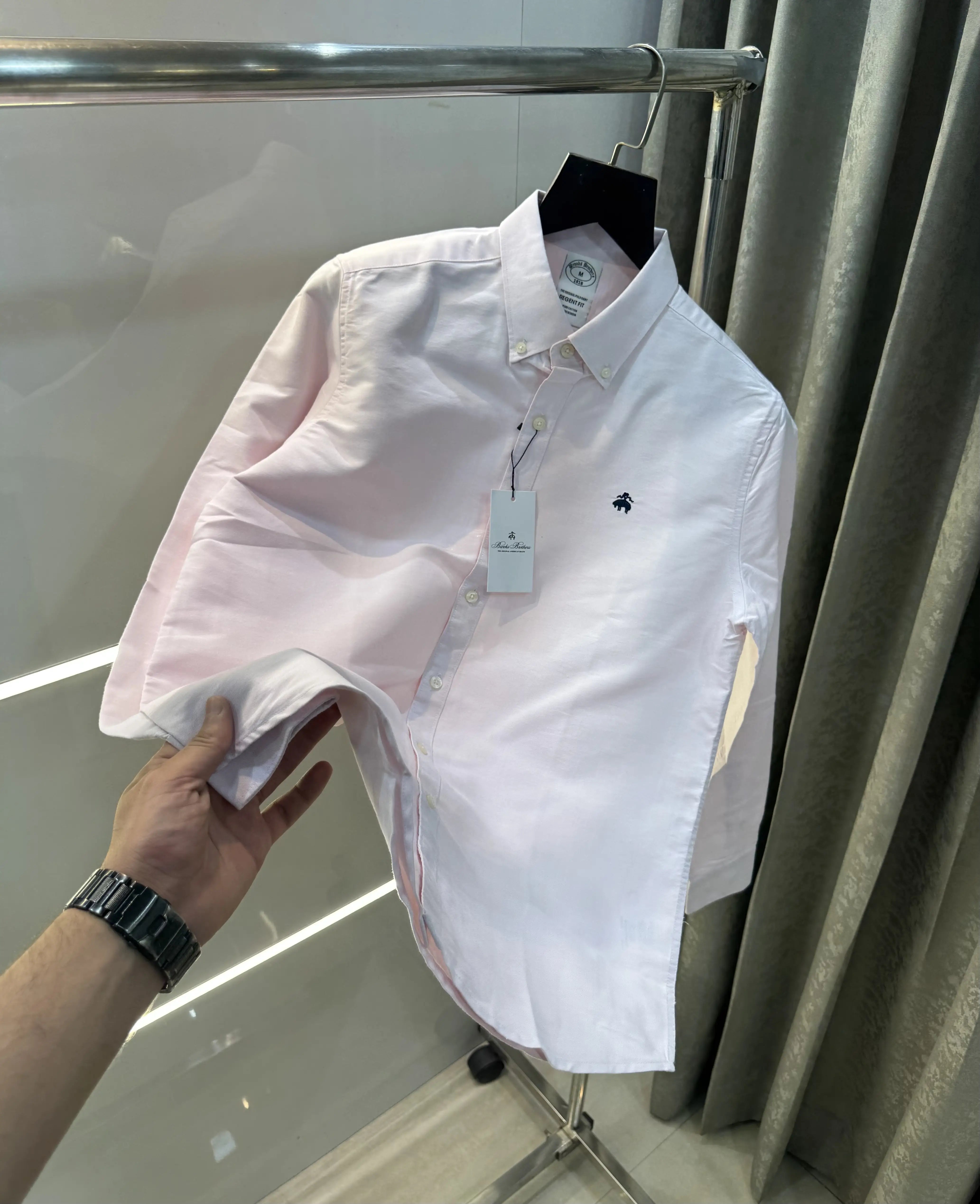 Brooks Brother Pink Oxford Premium Shirt