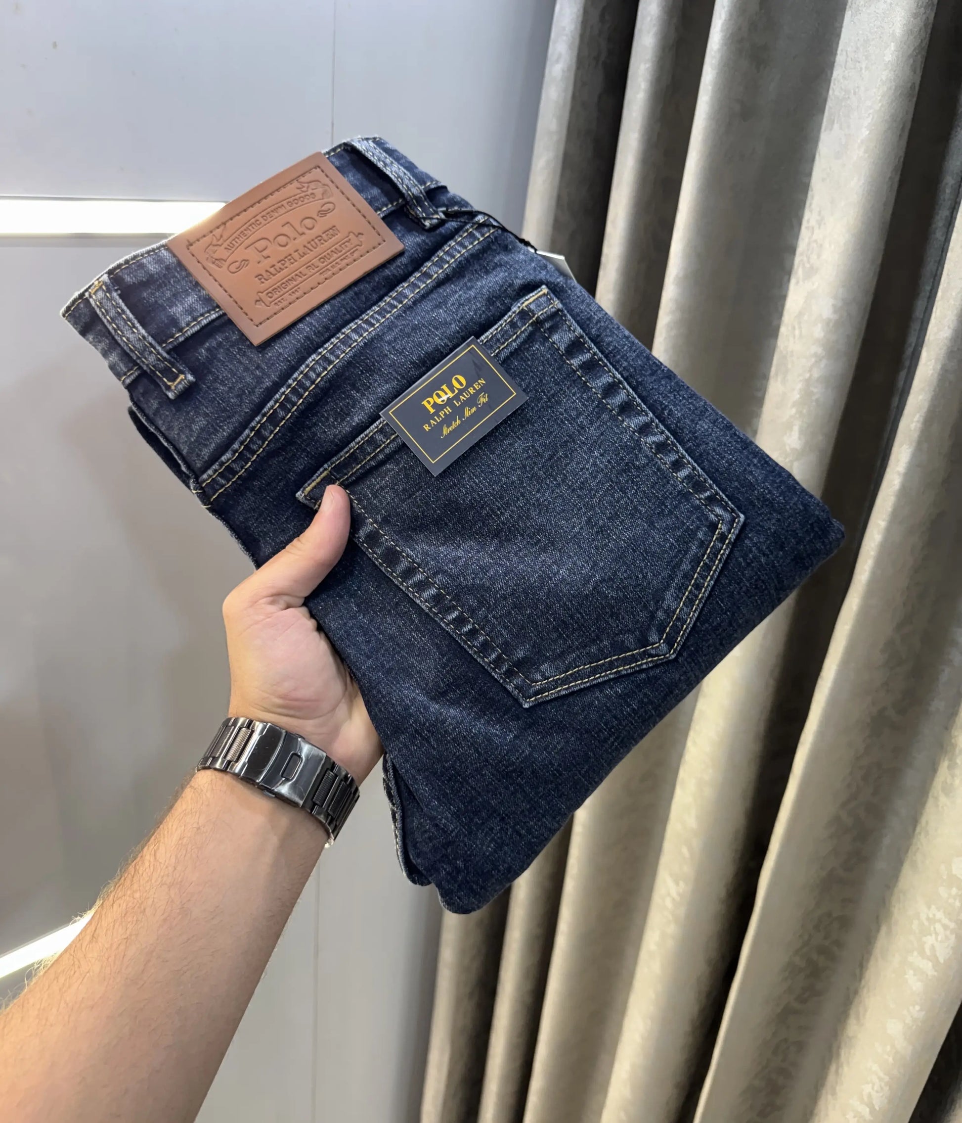Ralph  Lauren Dark Blue Imported Classic Denim