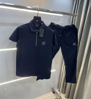 Arman i Exchange Navy Blue Logo Work Premium Tracksuit