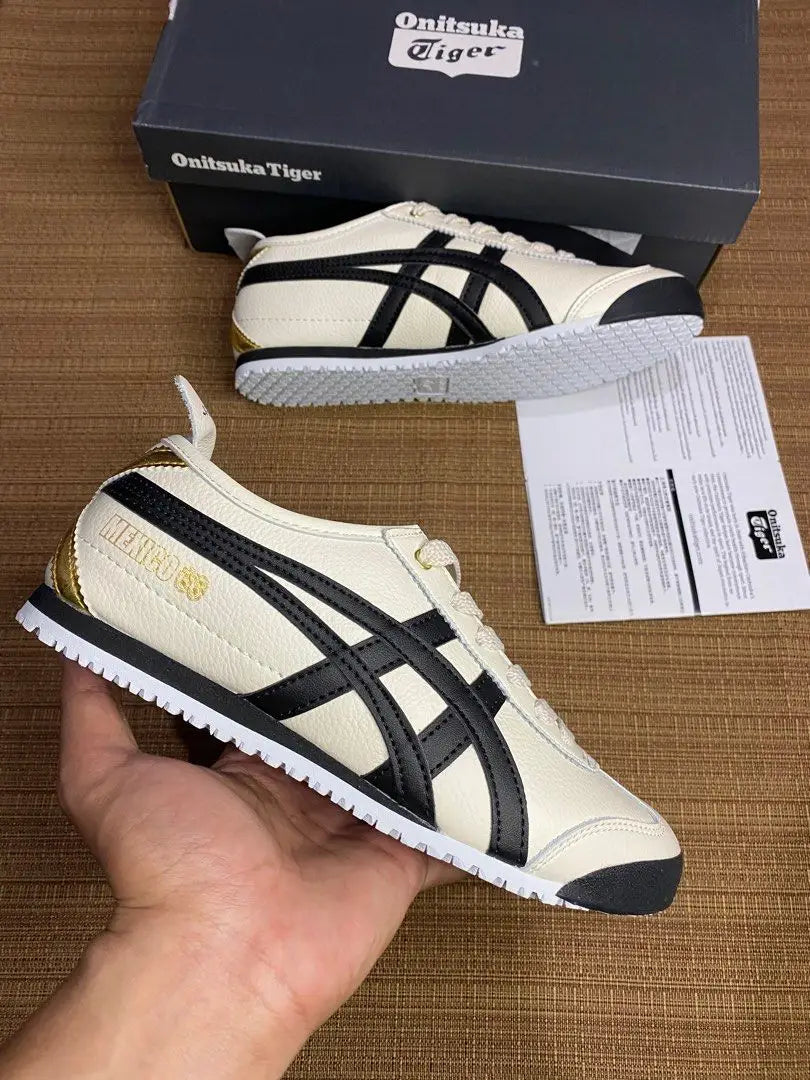 Onitsuka Tiger Mexico 66 CREAM BLACK GOLD