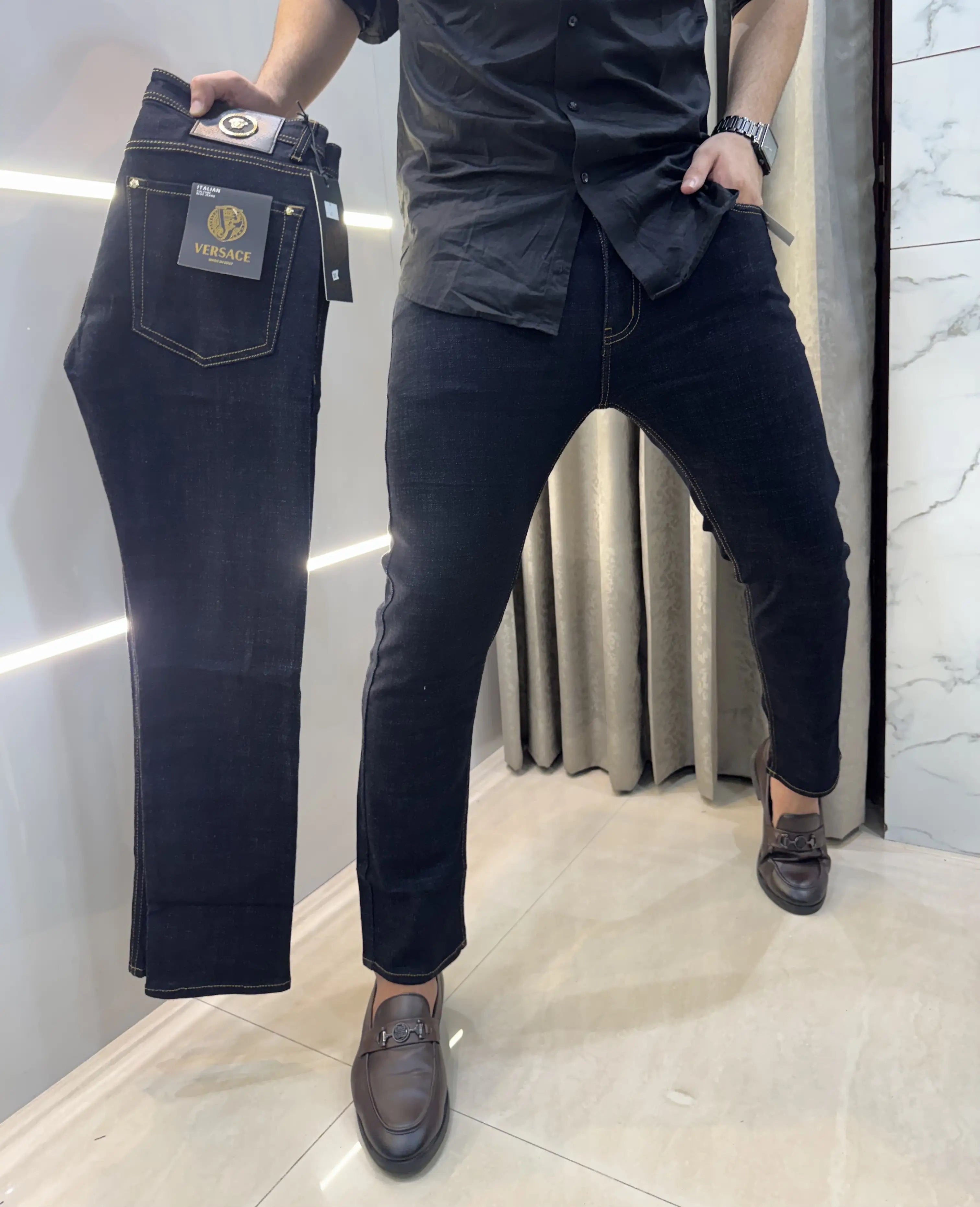 Versace Raw Wash Premium Imported Denim