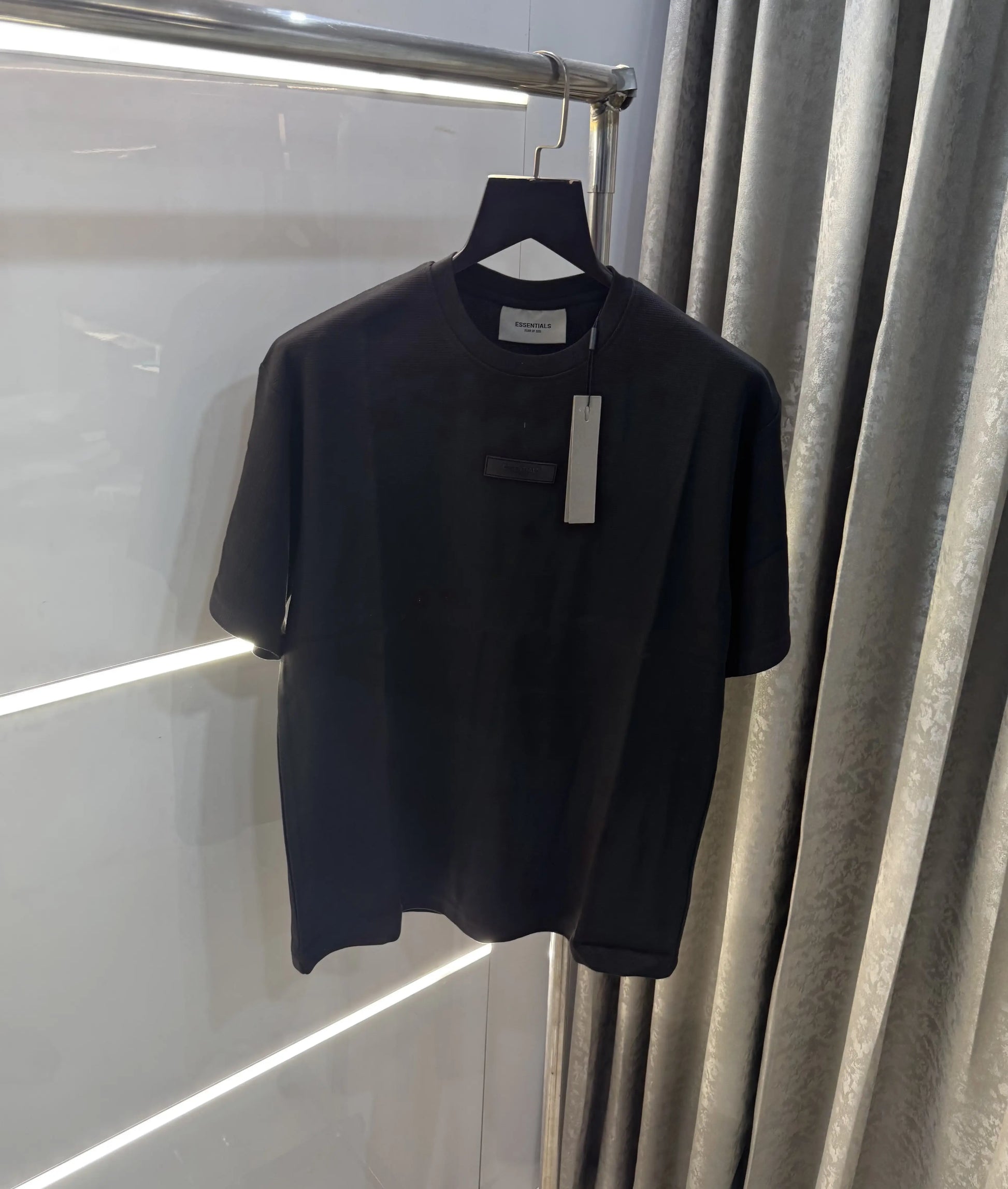 Essential Black Imported Oversized T-Shirt