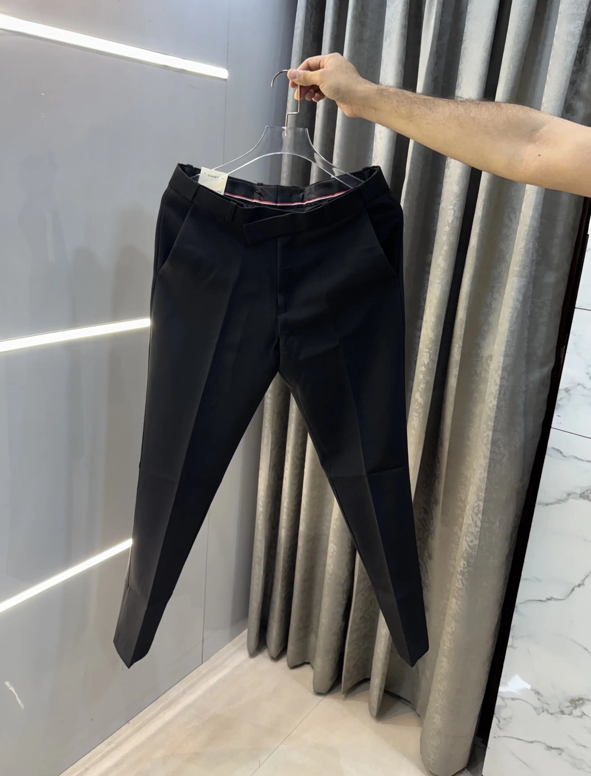 Gant Black Premium Imported Belt Strech Trouser
