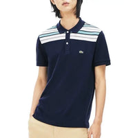 Lacost e Navy Blue Embroidery Logo Premium Polo T-Shirt