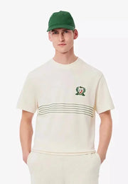 Lacost e White Logo Work Premium T-Shirt