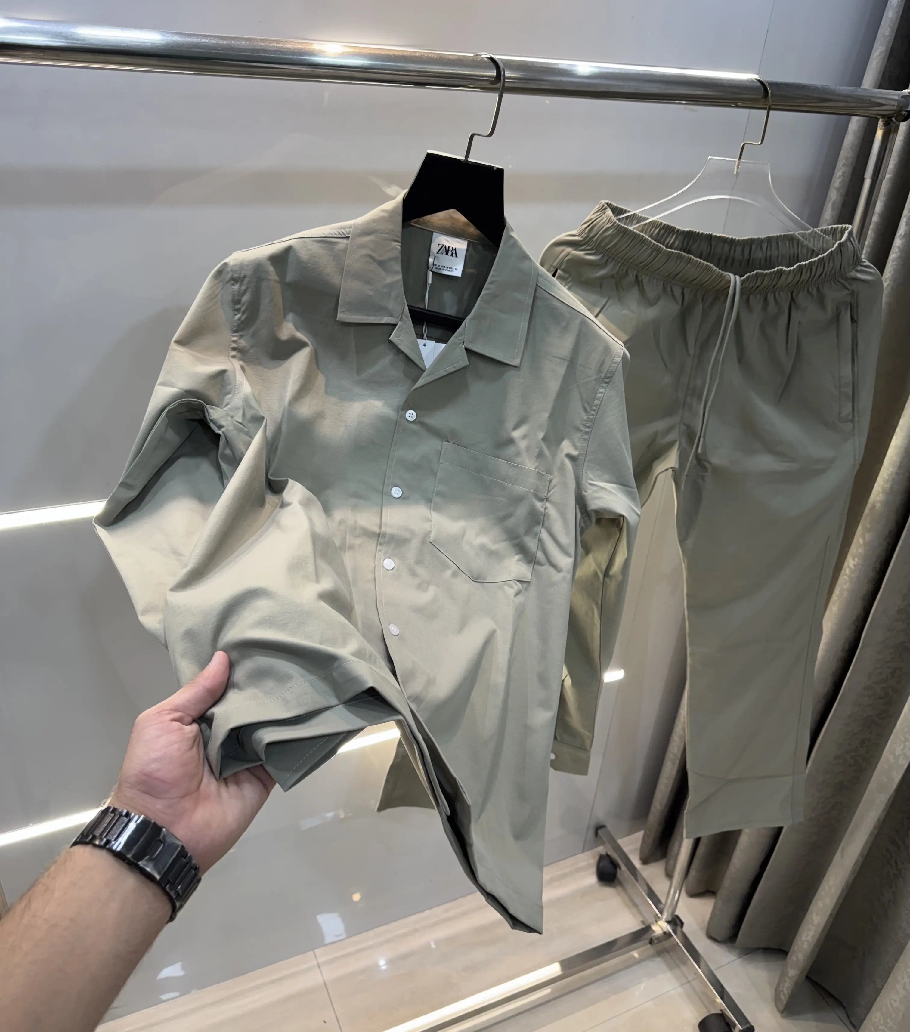 Zar a aquar green Premium Classic Tracksuit