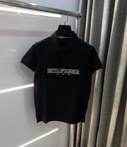 Tommy Hilfiger Black Premium Knitted Polo T-Shirt