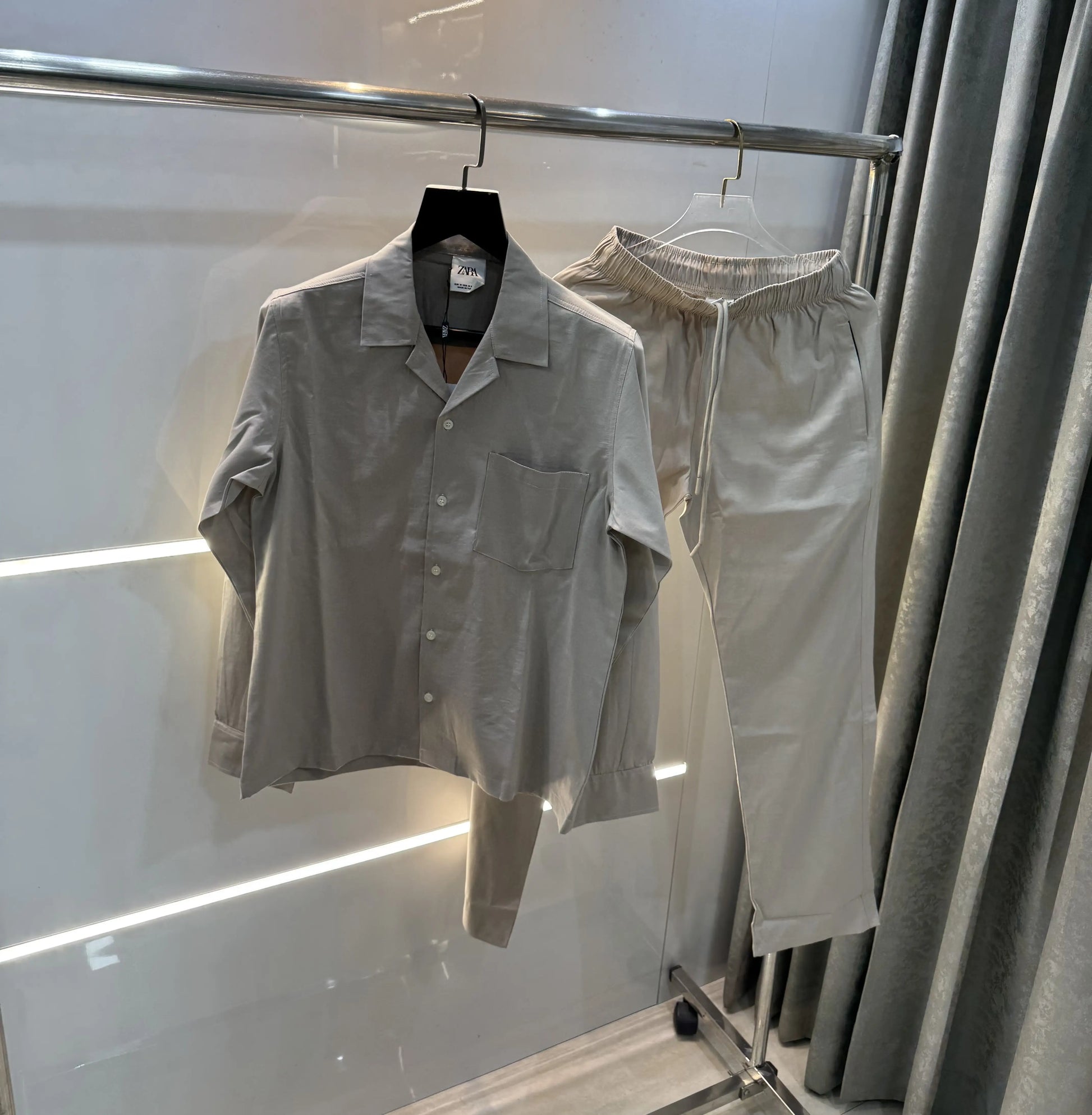 Zar a Beige Premium Classic Tracksuit