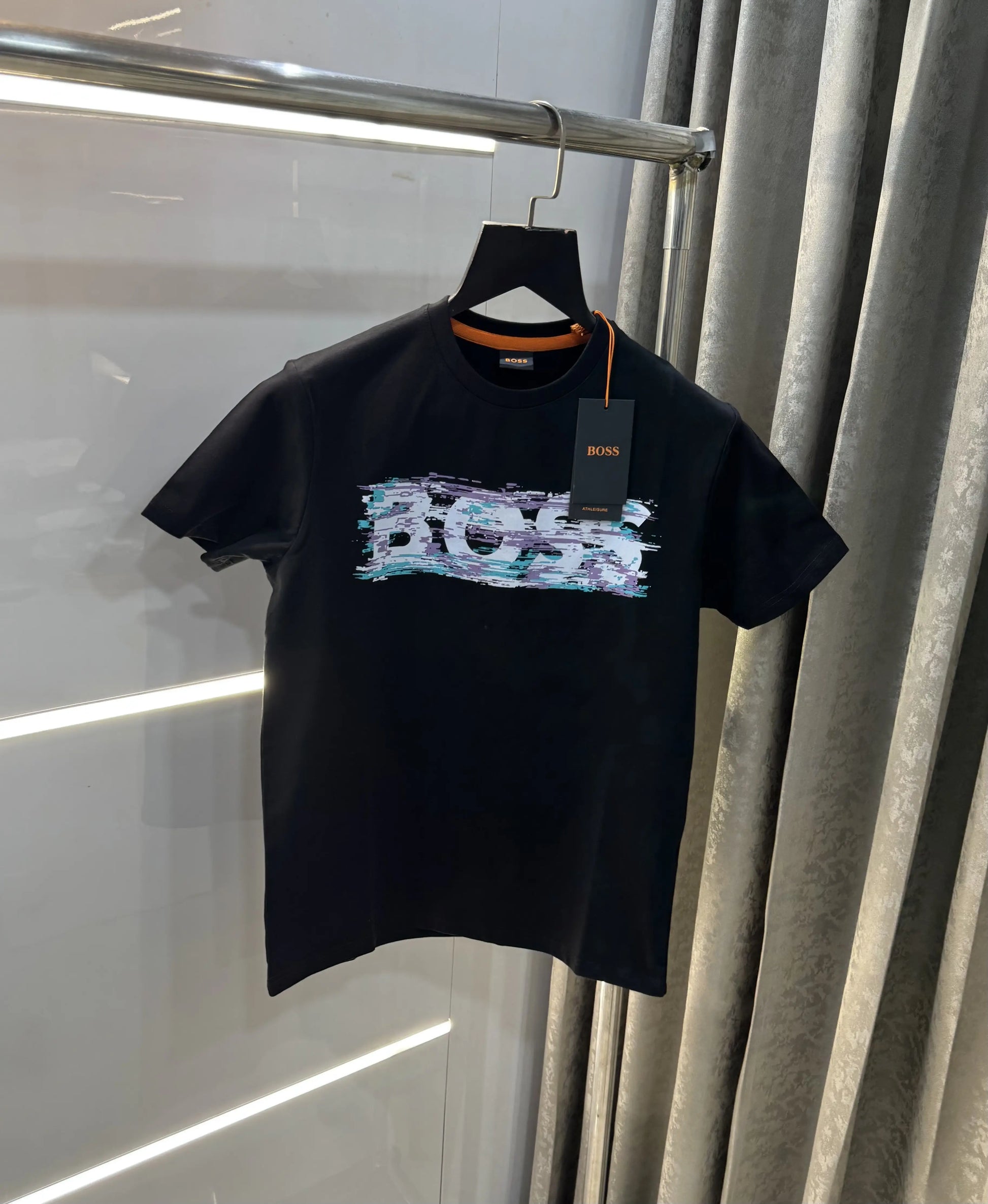 Hugo Boss Black Logo Print Premium T-Shirt