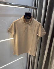 Karl Lagerfled Beige Imported Polo T-Shirt