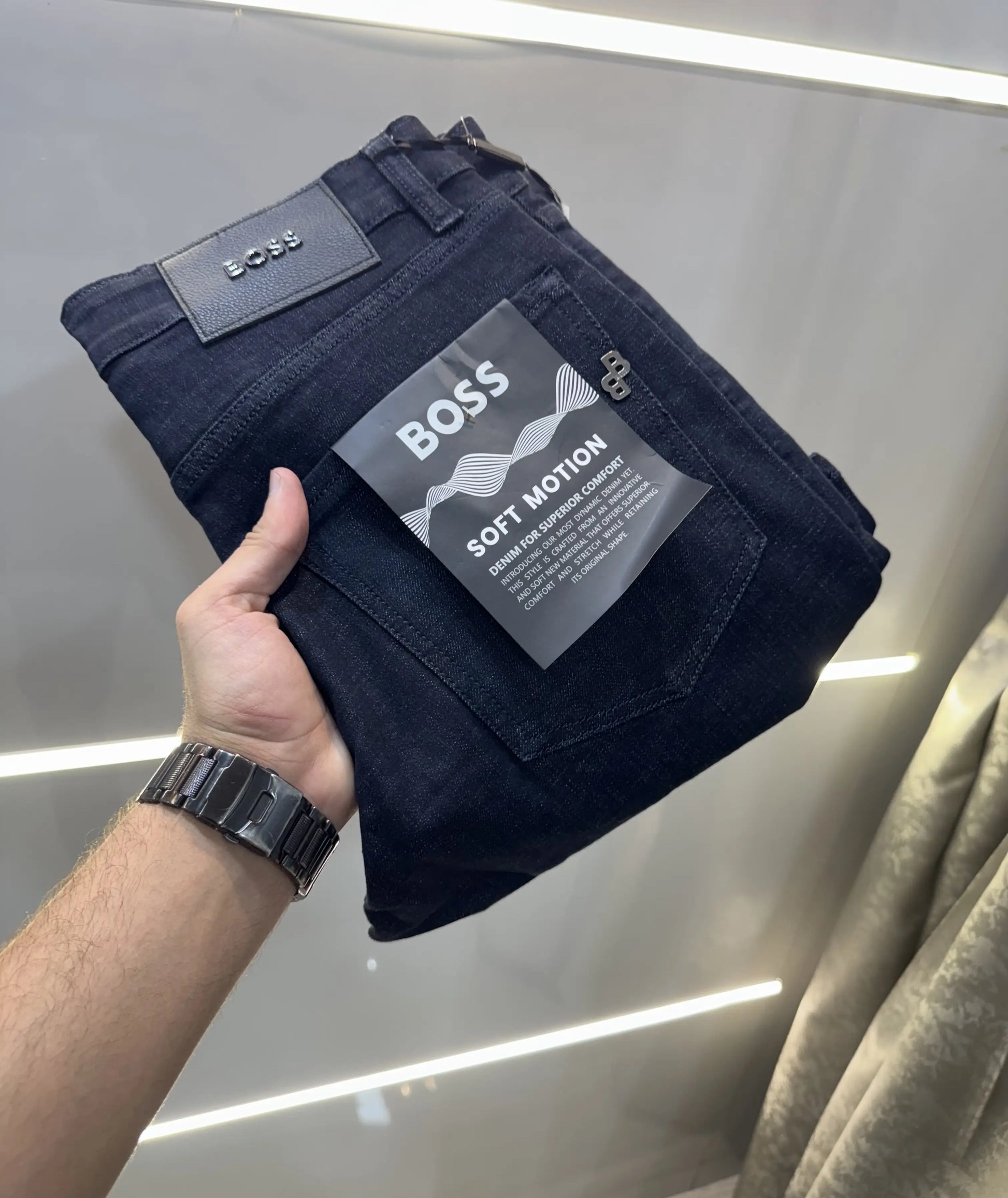 Hugo Boss dark  Blue Imported Classic Denim
