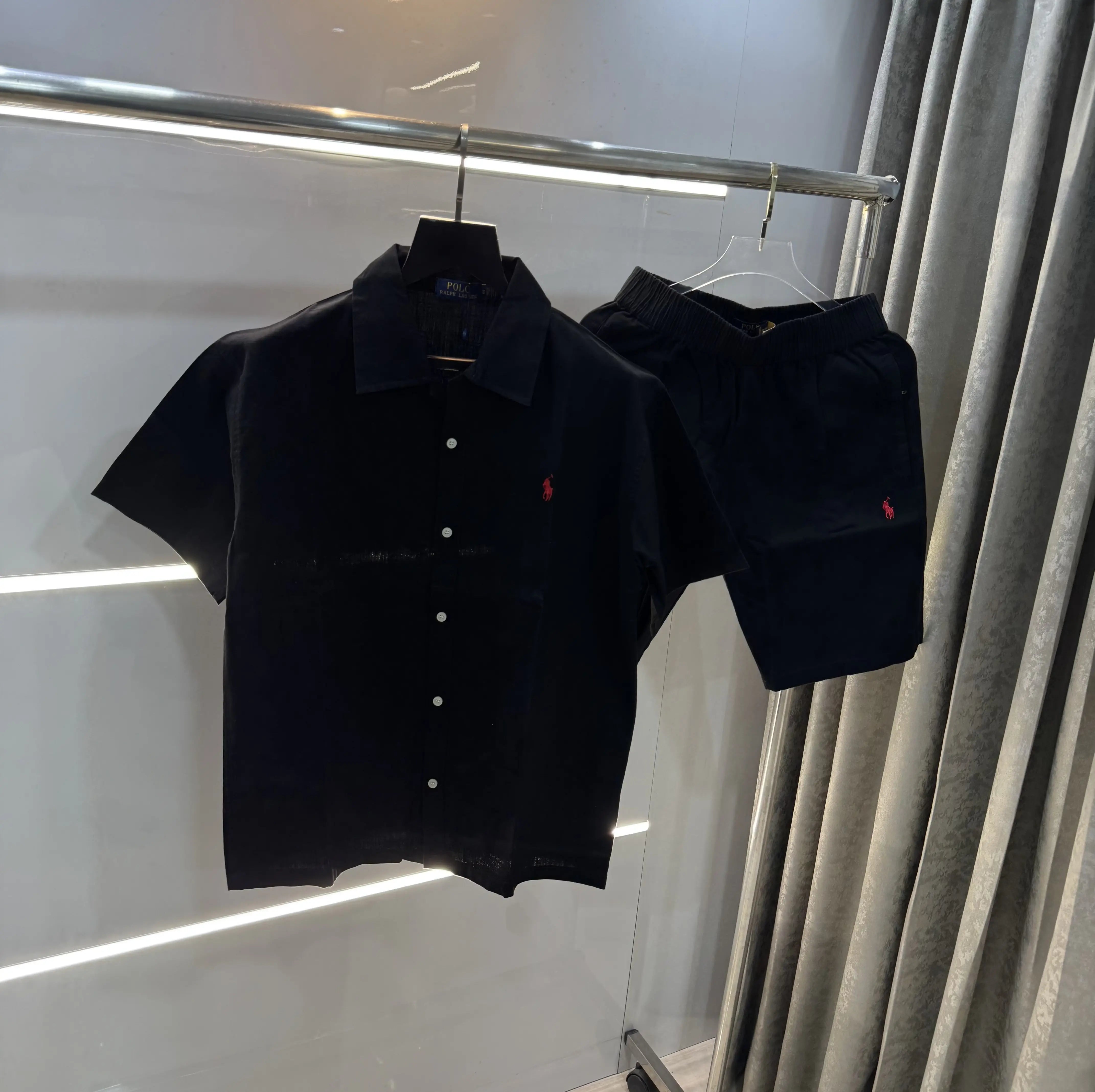 Ralph  Lauren Black Logo Work Premium Cord Set