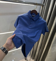 Michael Kors Petrol Blue Premium Polo T-shirt