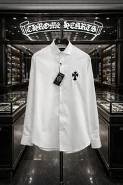Chrome Hearts white Logo Work Premium Shirt