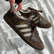 Adidas Samba Og DARK BROWN BEIGE GUM (FIX)