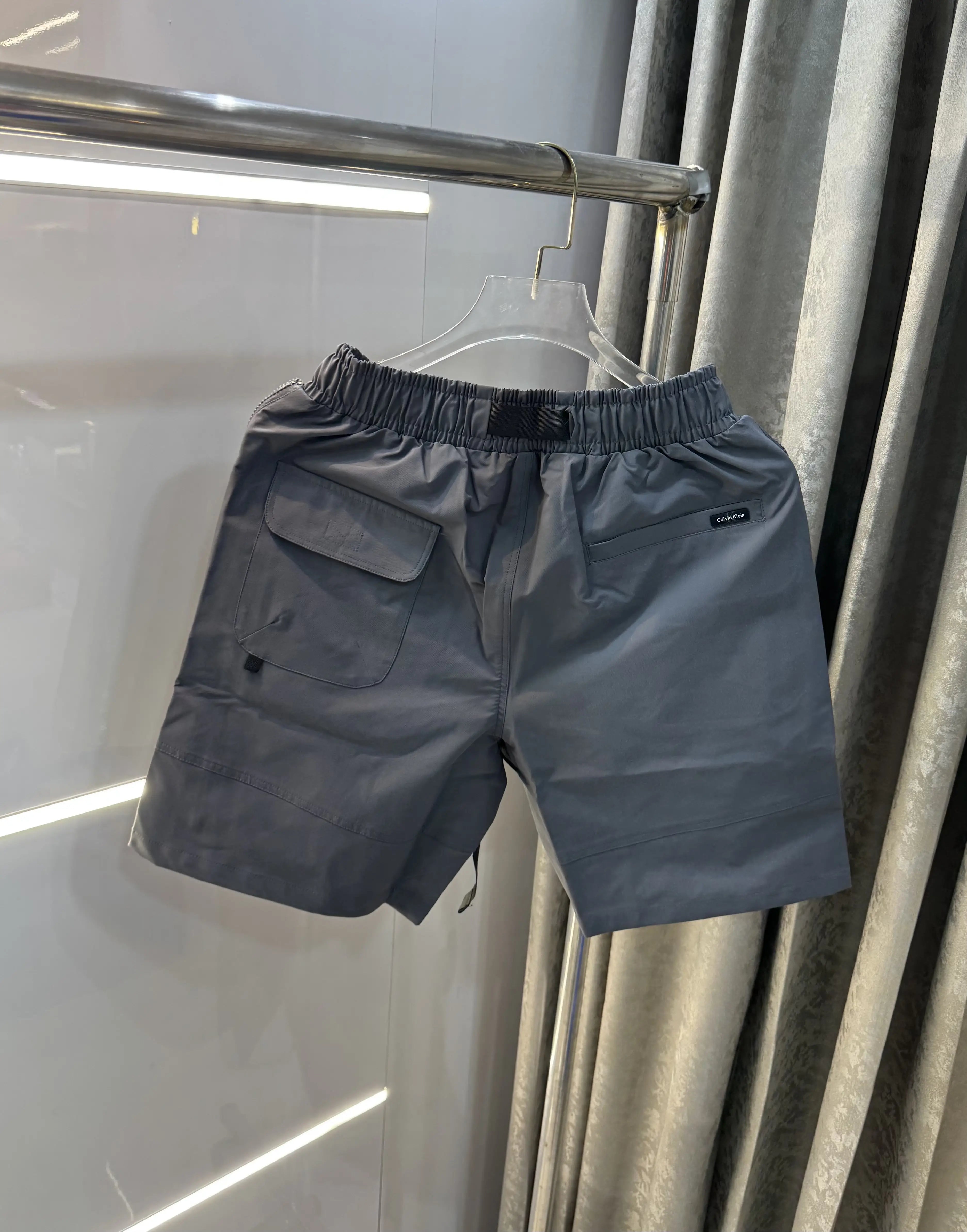 Calvin Klein Dark Grey Premium Imported Cargo Shorts
