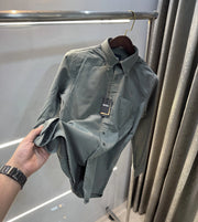 Hugo Boss Green Logo Work Premium Shirt