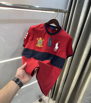 Ralph Lauren Red Logo Work Premium T-Shirt