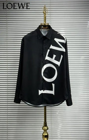 Loewe Black Designer CR7 Edition Premium Shirt With Box Packing