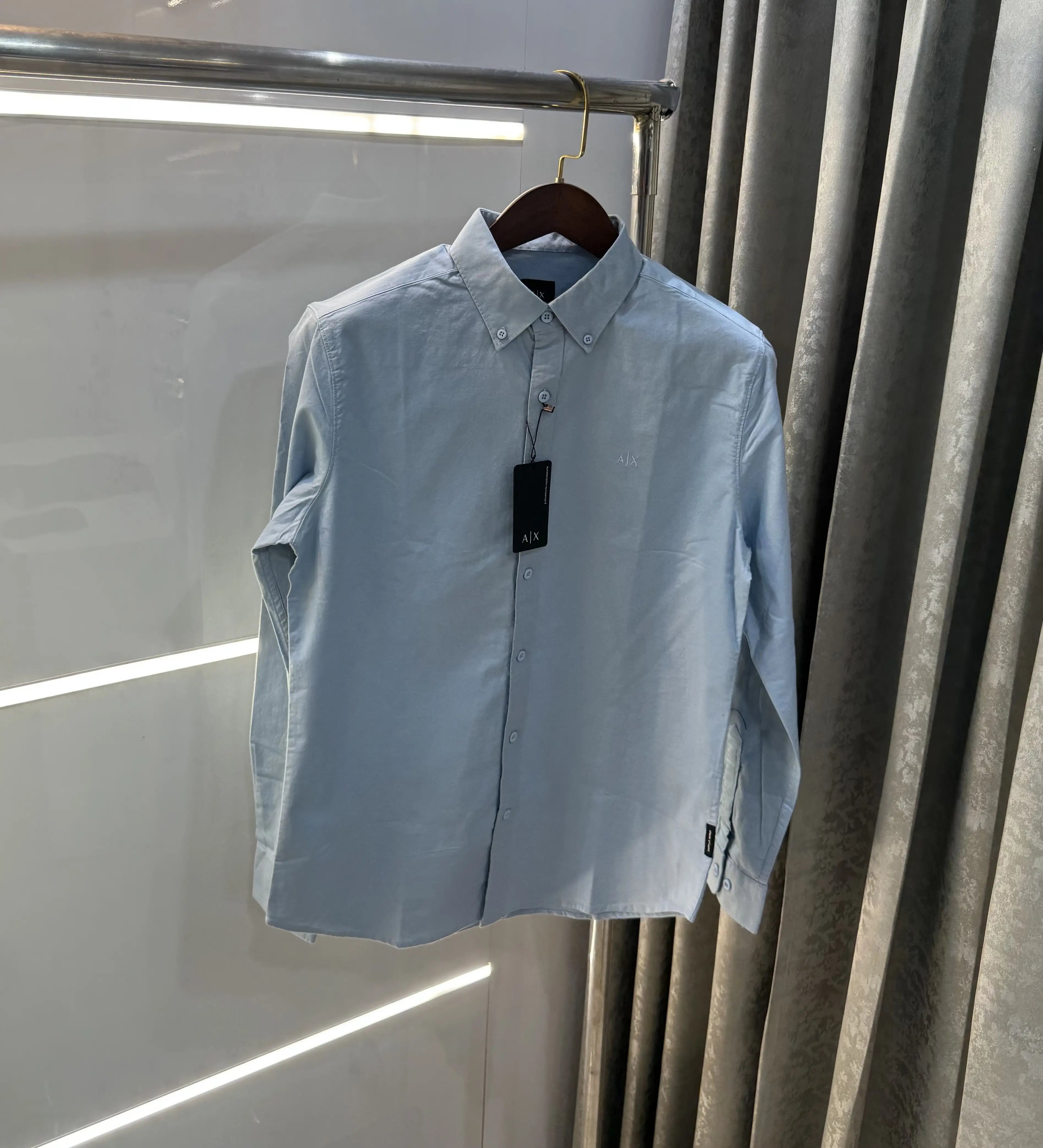 Armani Exchange Sky Blue Premium Shirt