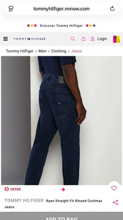 Tommy Hilfiger Blue Classic Premium Denim