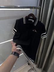 Loro Piana Black Premium Polo T-shirt