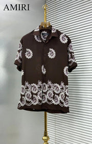Amiri Brown Designer Premium Shirt