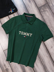Tommy Hilfiger Green Premium Polo T-shirt